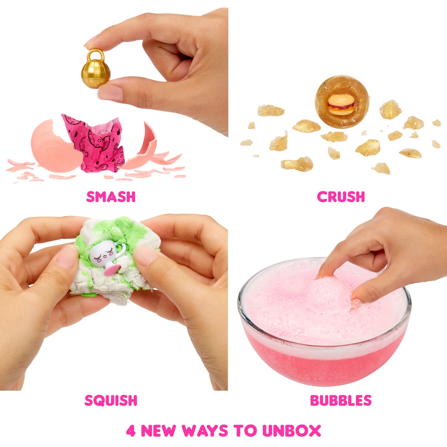 LOL Surprise Mega Ball Magic W/ 12 Collectible Dolls, 60+ Surprises, 4 Unboxing Experiences, Squish Sand, Bubbles, Gel Crush, Shell Smash, Limited Edition Doll
