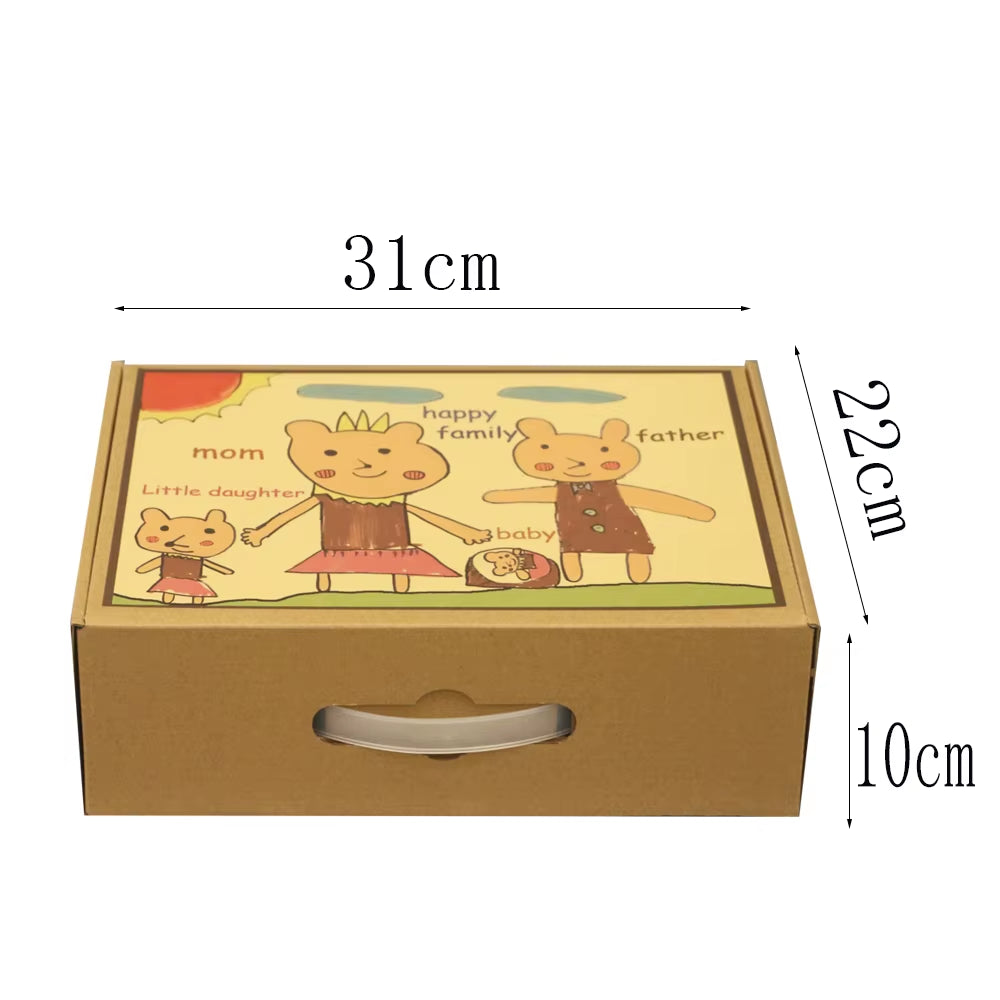 Cute Stuffed Animals Mouse Dolls Family Dollhouse Mini Plush Christmas Birthday Gifts Little Mouse Plush Dolls