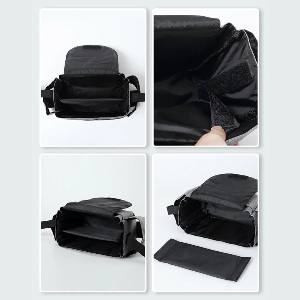 Upgraded Buggy Organiser Baby Stroller Pram Bag Large Capacity Pushchair Bag Pram Caddy Organizer Storage Bag for Babies