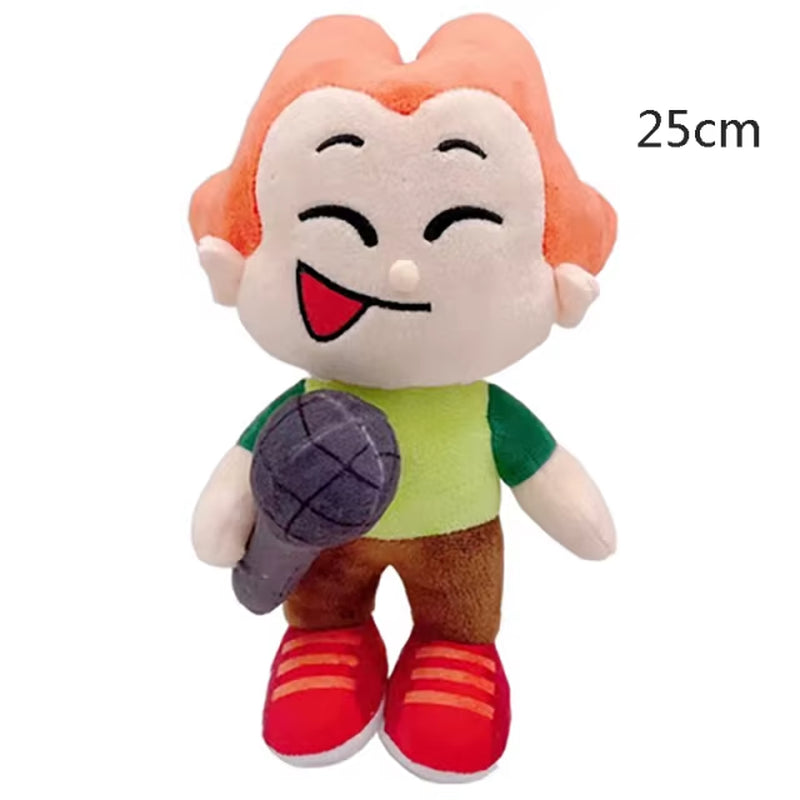 Hot 25Cm Soft Spooky Skid Pump Garcello Lemon Monster Stuffed FNF Boy Dolls Friday Night Funkin Plush Toys Halloween Gifts