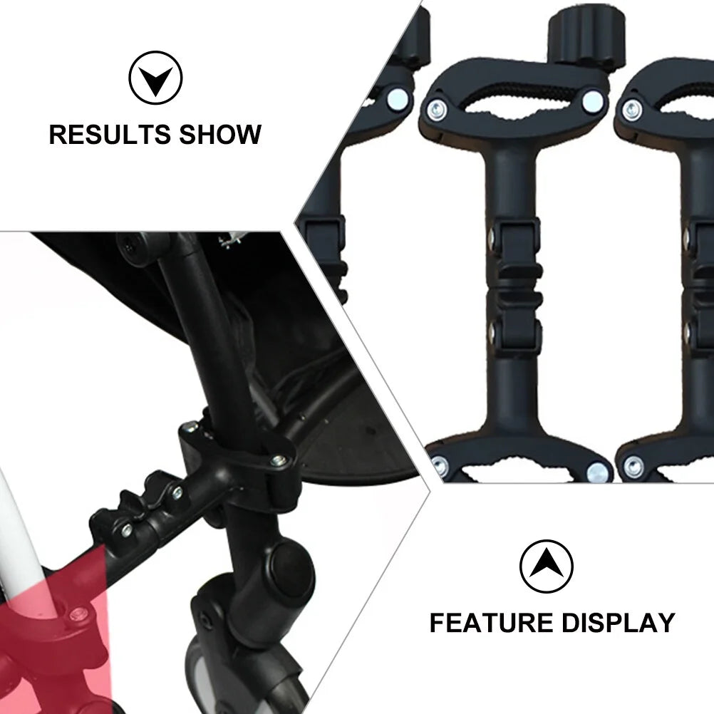 1 Set Twin Stroller Connector Umbrella Strollers Connectors for Outdoor Walking