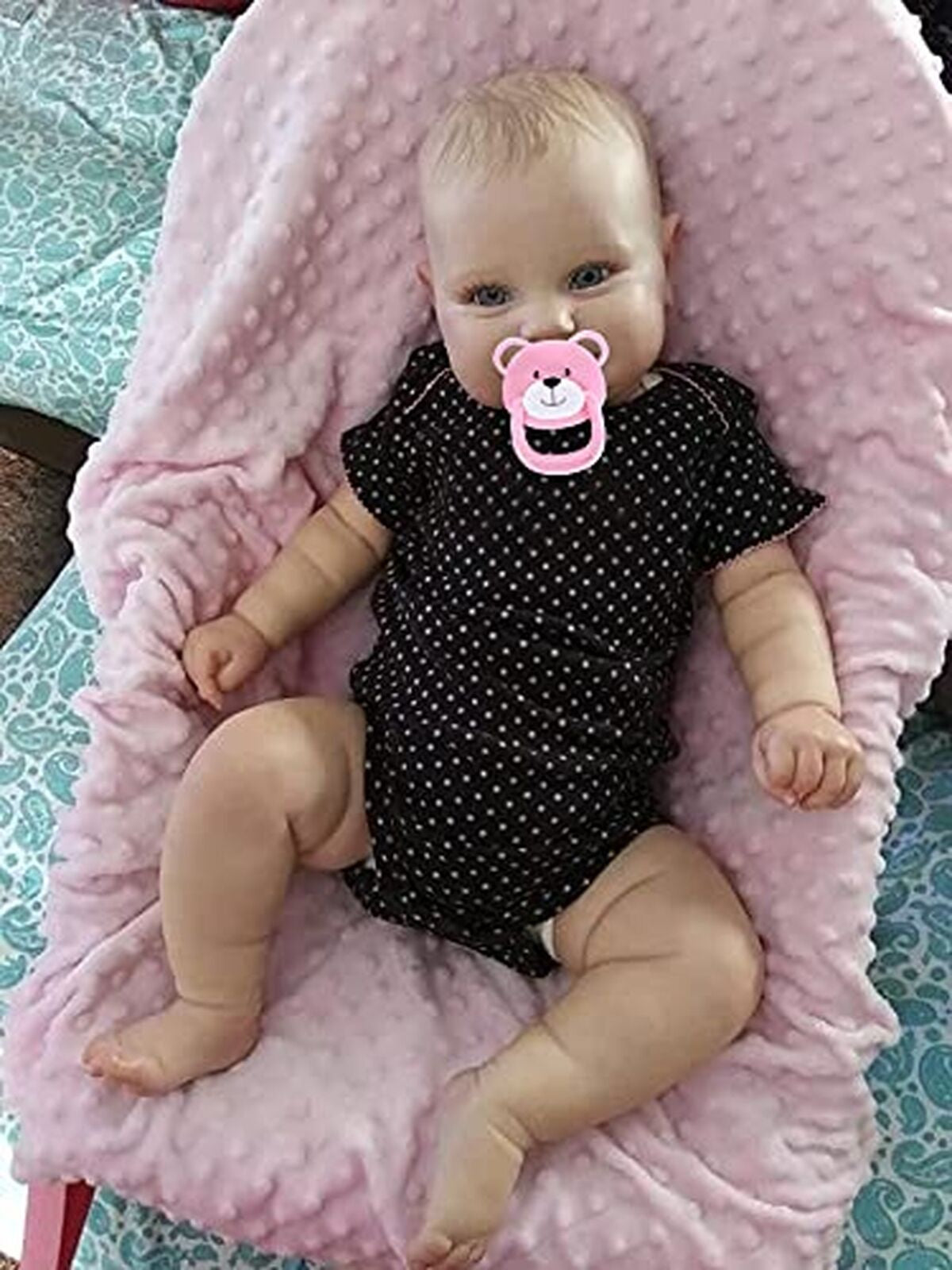 Anano 20 Inch Reborn Baby Dolls Toddler Girl Realistic Silicone Newborn Dolls...