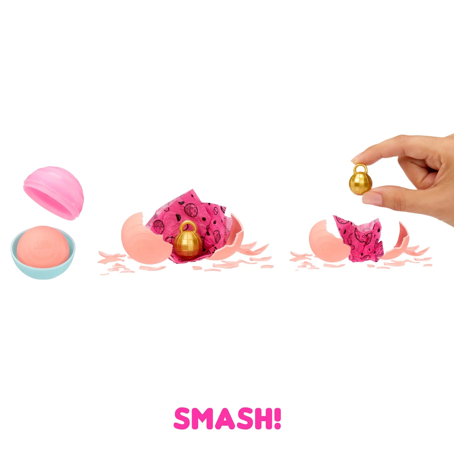 LOL Surprise Mega Ball Magic W/ 12 Collectible Dolls, 60+ Surprises, 4 Unboxing Experiences, Squish Sand, Bubbles, Gel Crush, Shell Smash, Limited Edition Doll