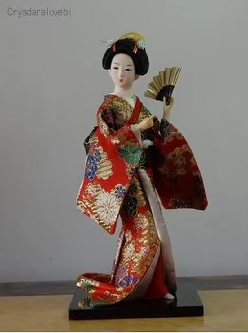 30Cm Statuette Japanese Kimono Kabuki Geisha Tang Dynasty Dolls Korean Dolls Japanese Samurai Dolls Home Decorations