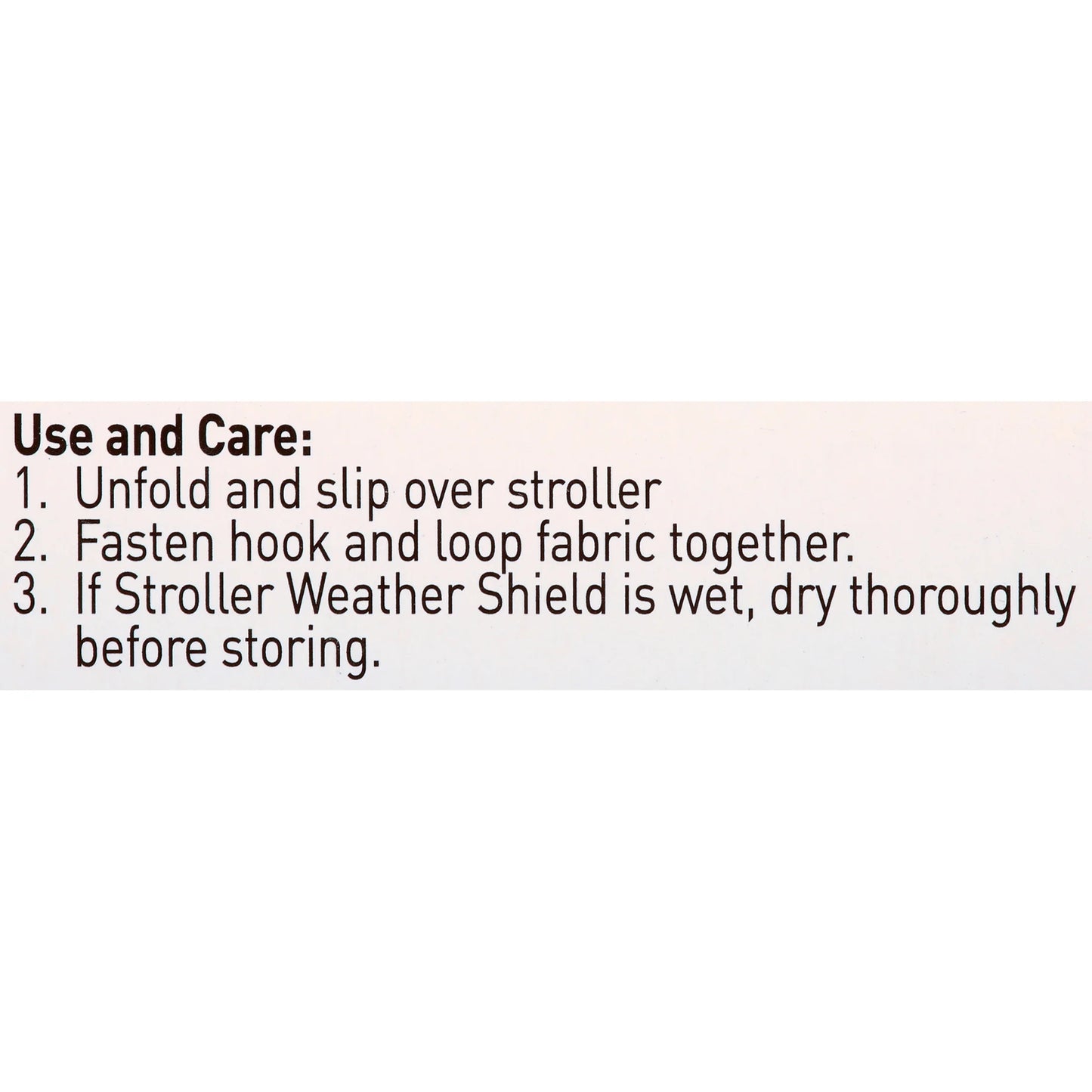 ® Strollerbuddy® Weather Shield, Clear