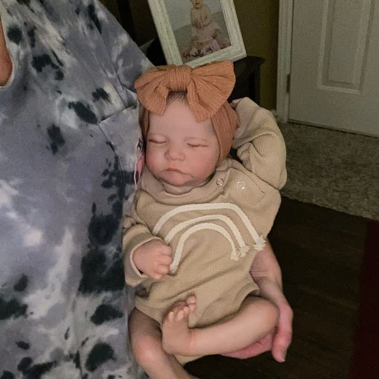 Icradle Reborn Baby Dolls 19Inch Soft Body Realistic Newborn Baby Dolls Real ...