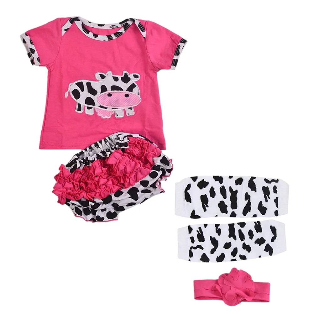 Reborn Doll Clothes 1 Set Reborn Baby Girl Dolls Clothes Girls Doll Outfits Dolls Matching Clothing