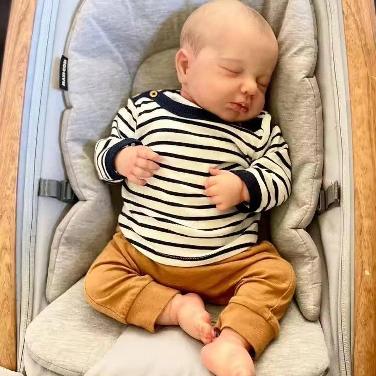 High Quality Handmade Reborn Dolls Children'S Playmates Fashionable Reborn Dolls Realistic Finished Products Lifelike Gifts