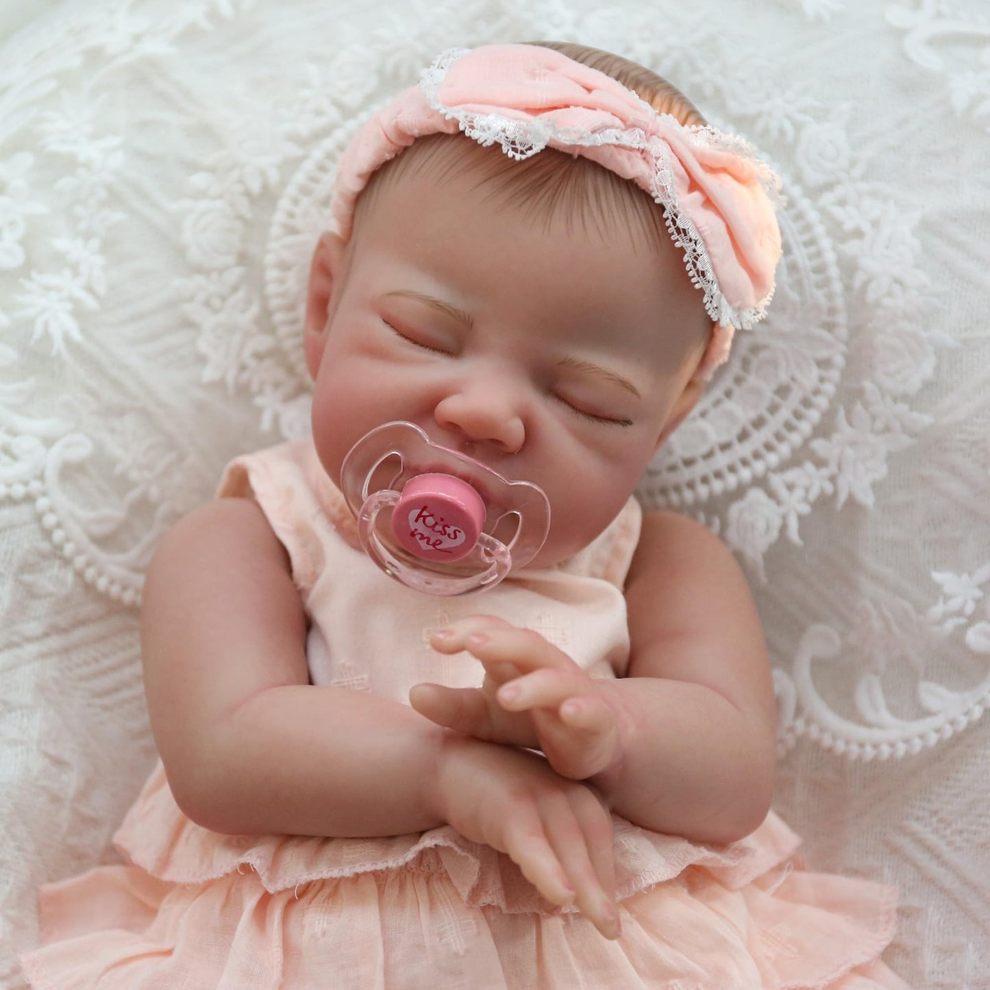 WOOROY Realistic Reborn Baby Dolls August - 20 Inch Lifelike Newborn Sleeping...