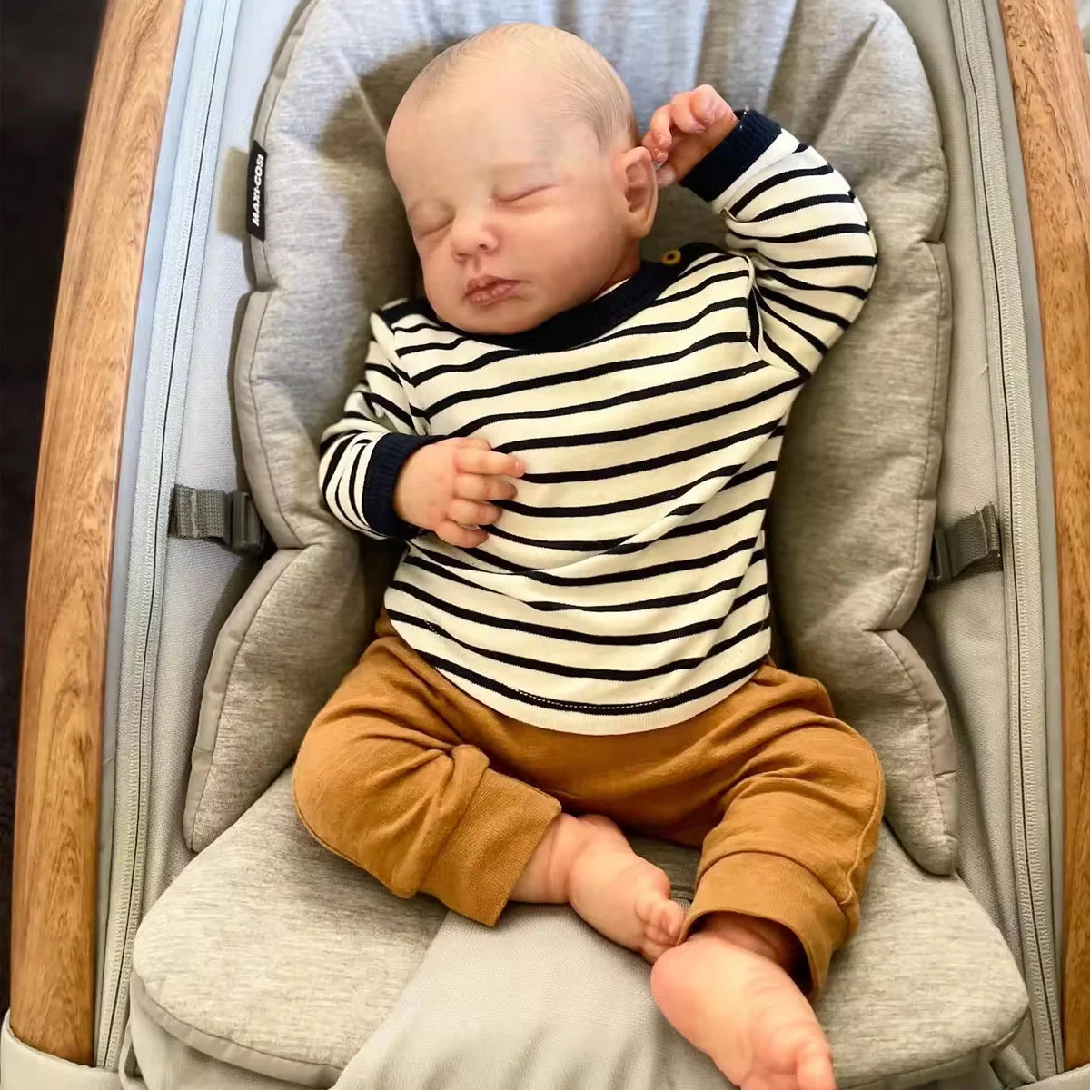 High Quality Handmade Reborn Dolls Children'S Playmates Fashionable Reborn Dolls Realistic Finished Products Lifelike Gifts