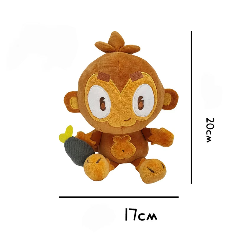 Hot 25Cm Soft Spooky Skid Pump Garcello Lemon Monster Stuffed FNF Boy Dolls Friday Night Funkin Plush Toys Halloween Gifts