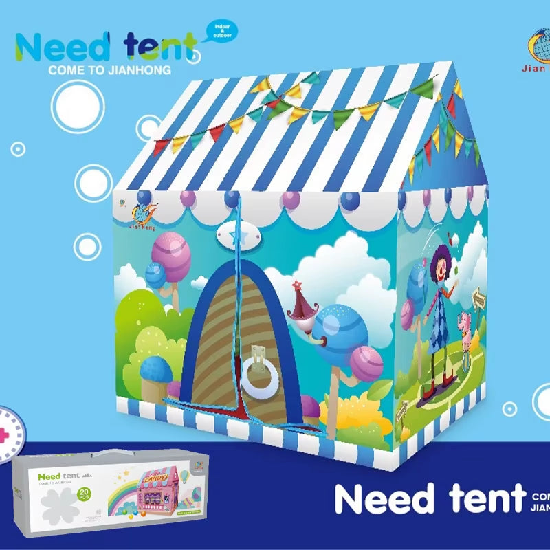 Snow House Shape Kids Children Playhouse Tent Indoor Outdoor Infant Toddler Game Play Tents Play House