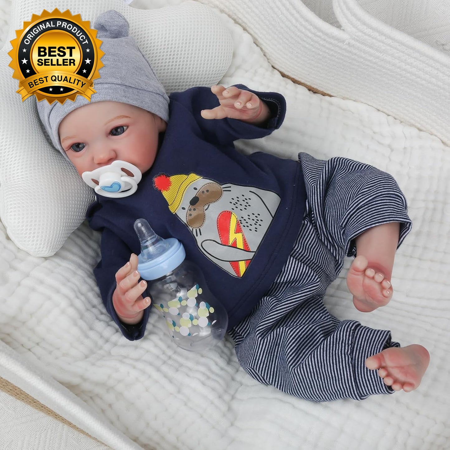 Realistic Reborn Baby Dolls Boy1 Lifelike Newborn Baby Dolls Handmade Real Life