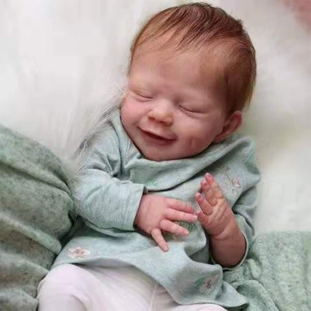 Reborn Baby Dolls Children,Kids,Boys,Girls,18In Realistic Newborn Baby Sleeping Dolls with Soft Silicone Vinyl Full Body, Lifelike Cute Baby Dolls for 3+ Year Old Girls,Reborn Doll Gift Set