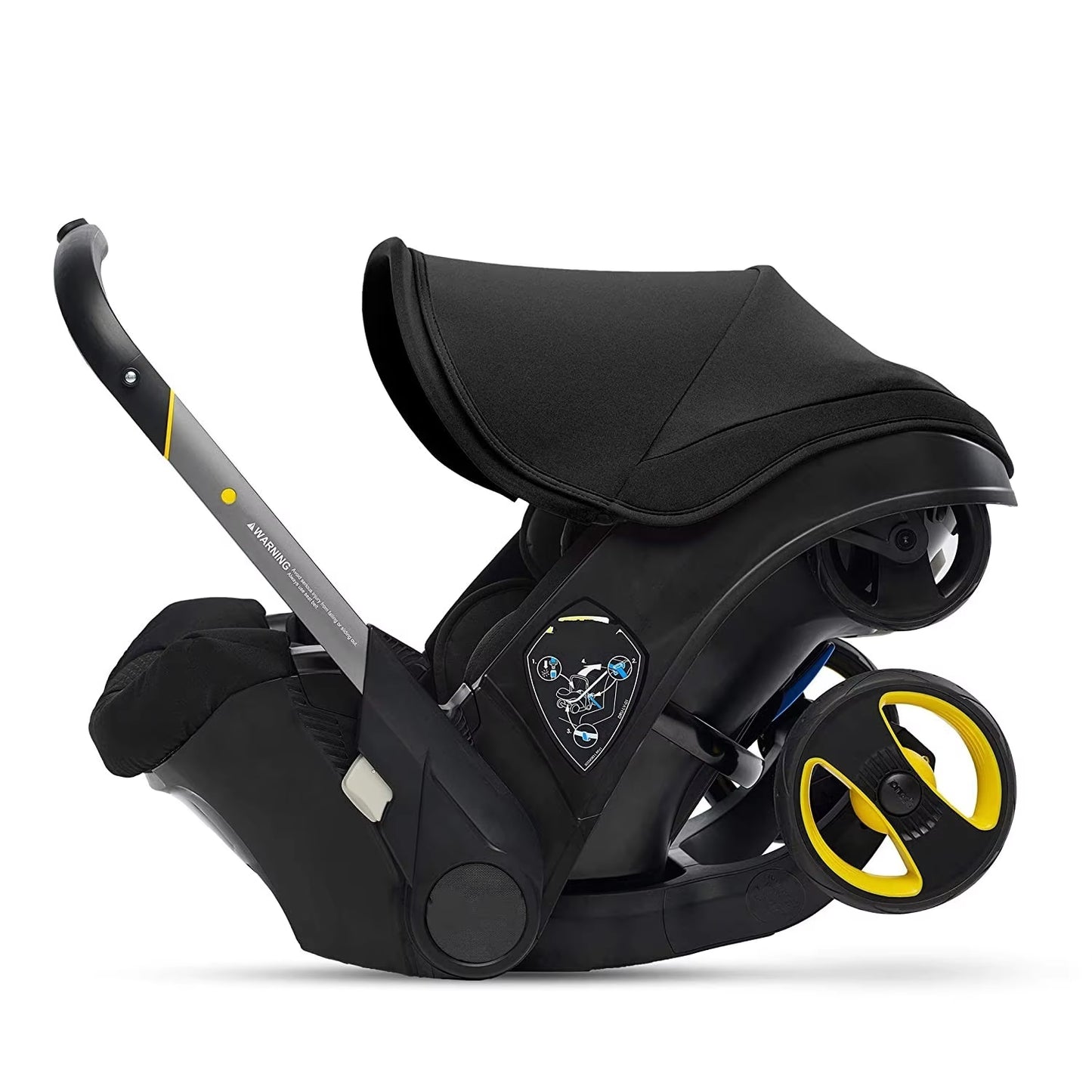 Baby Stroller 3 in 1 Pram Carriages for Newborn Lightweight Buggy Travel System Multi-Function Cart