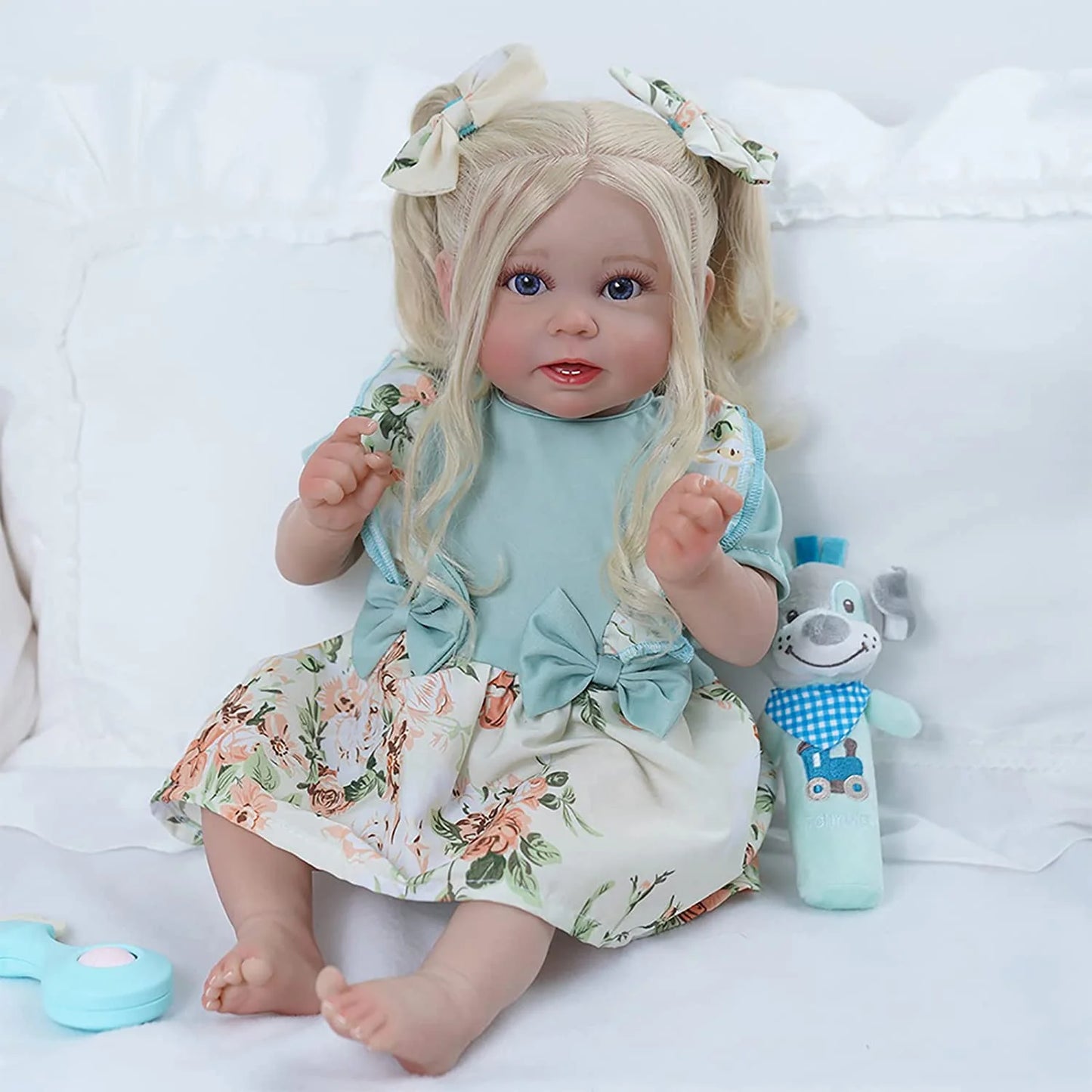 Lifelike Reborn Baby Dolls - 18'' Realistic Baby Dolls Soft Body Real Life Baby Dolls Girl with Gift Box for Kids Age