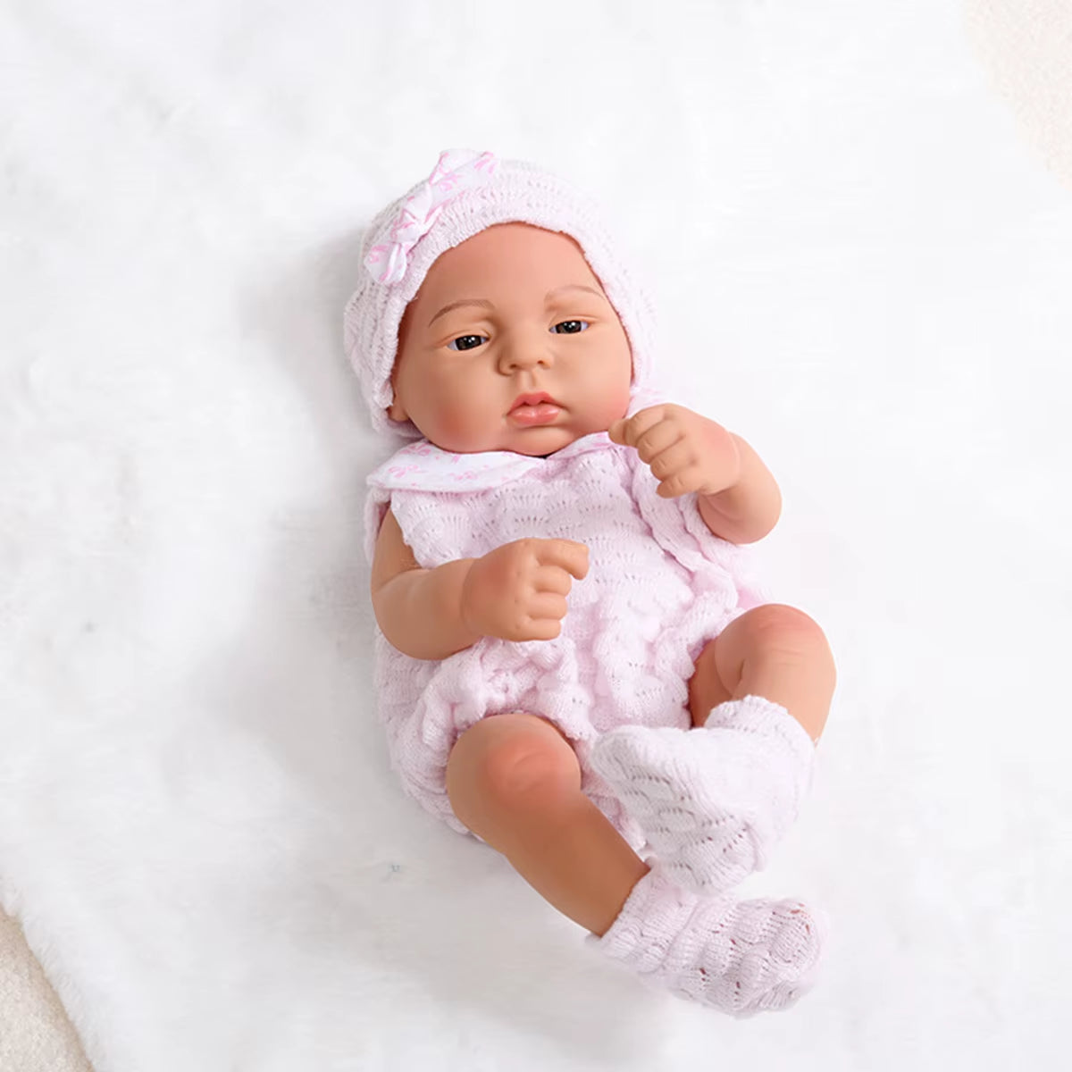17Inch 45Cm Reborn Dolls Baby Dolls Toys Girl Lifelike Reborn Dolls Full Body Silicone Girl Doll Bebe Doll Toys Christmas Gifts