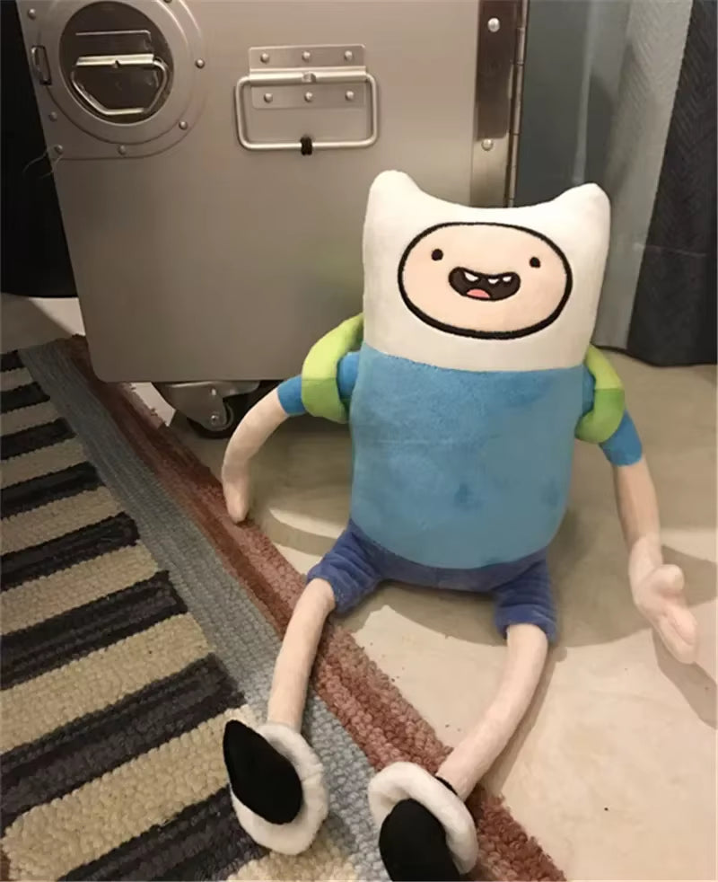 28-42Cm Finn Jake BMO Soft Stuffed Animal Dolls Creative Adventure Time Plush Toys Cartoon Stuffed Dolls Kids Gifts