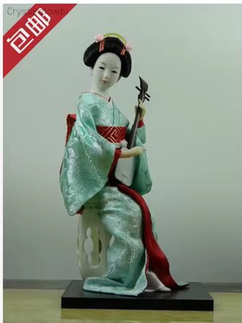 30Cm Statuette Japanese Kimono Kabuki Geisha Tang Dynasty Dolls Korean Dolls Japanese Samurai Dolls Home Decorations
