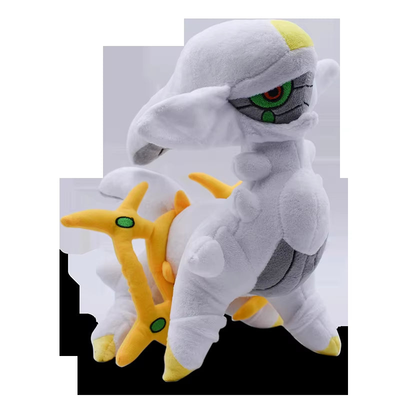 Arceus Peluche Pokemon Plush Toys Kawaii Stuffed Dolls Cartoon Cute Dolls Birthday Christmas Gift for Kids Friends Collection