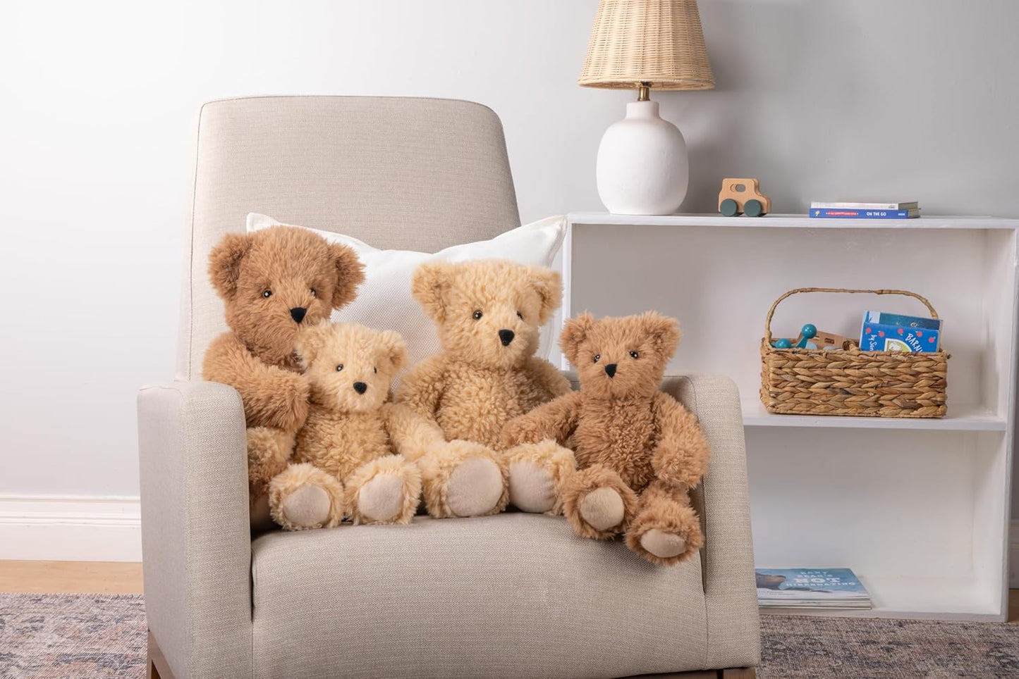 Classic Teddy Bear – 18 Inch Super Soft Plush Stuffed Animal, Collectible Easter Gift for All Ages
