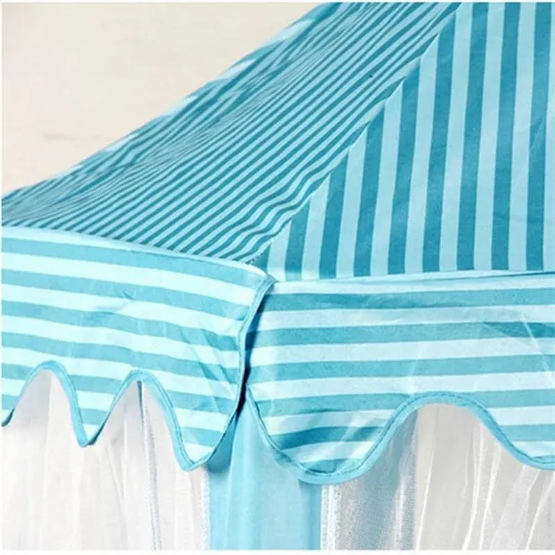 Folding Princess Castle Tent Kids Outdoor Funny Play House Canopy Tent