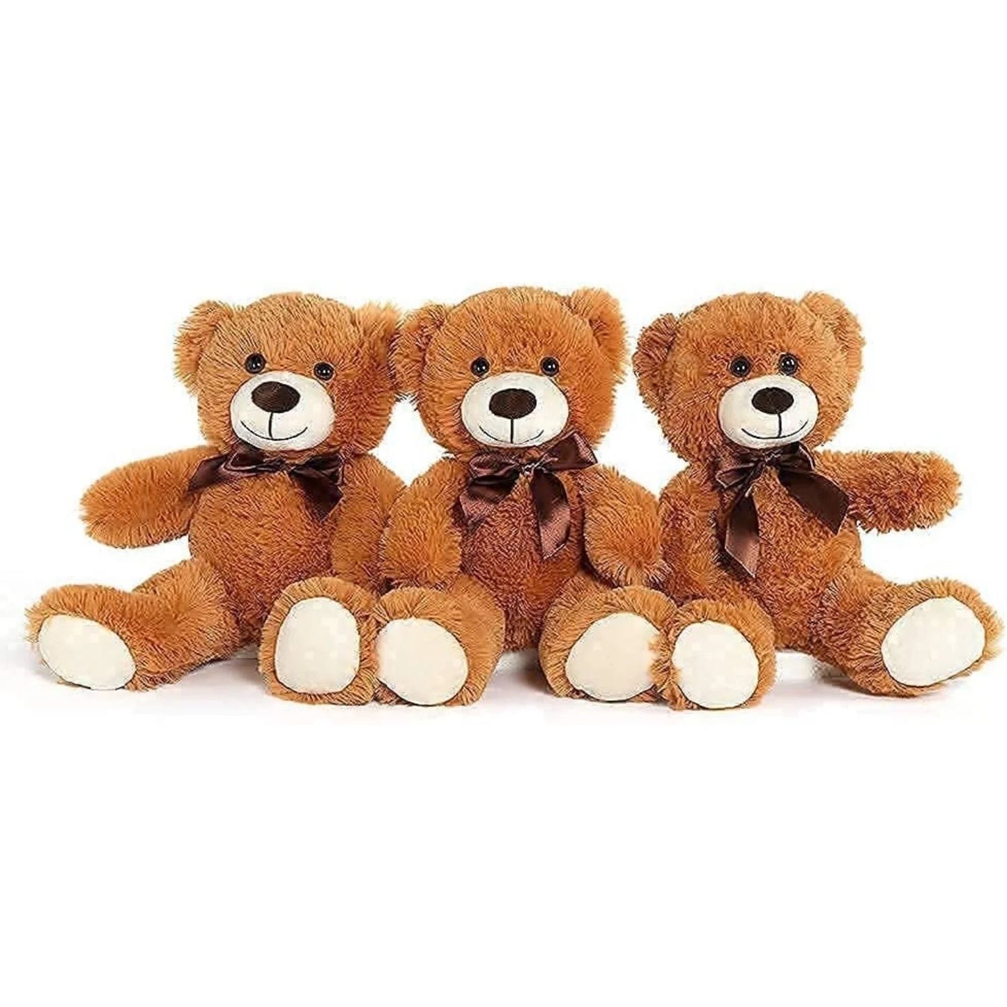 13.8" Small Teddy Bear Cute Bear Stuffed Animals 3 Pack
