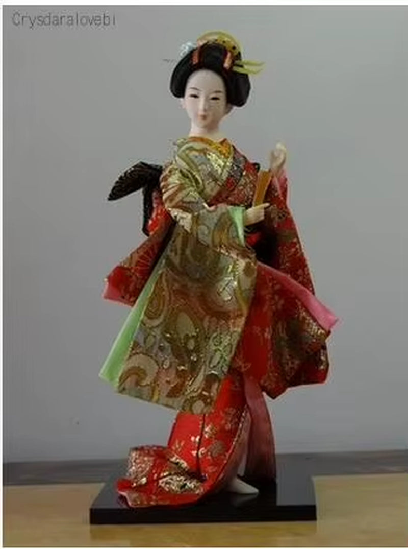 30Cm Statuette Japanese Kimono Kabuki Geisha Tang Dynasty Dolls Korean Dolls Japanese Samurai Dolls Home Decorations