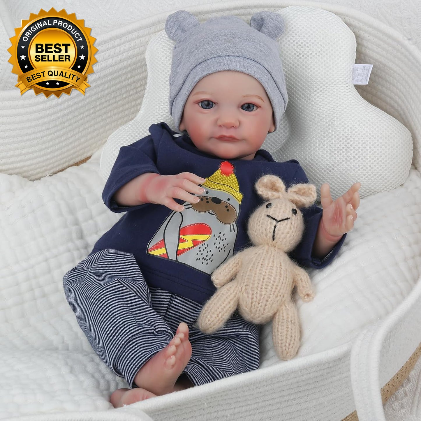 Realistic Reborn Baby Dolls Boy1 Lifelike Newborn Baby Dolls Handmade Real Life