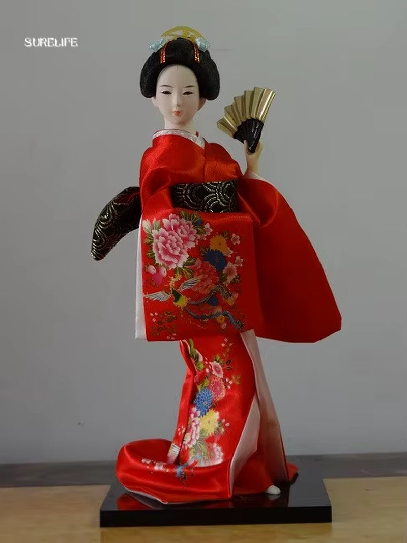 30Cm Statuette Japanese Kimono Kabuki Geisha Tang Dynasty Dolls Korean Dolls Japanese Samurai Dolls Home Decorations