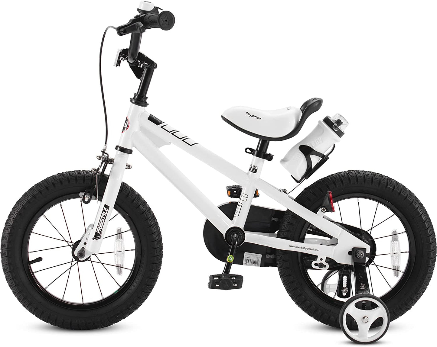 Kids Bike EZ Freestyle Training Free Balance to Pedal Easy Learning Bicycle, 12-18 Inch for Toddlers to Big Kids