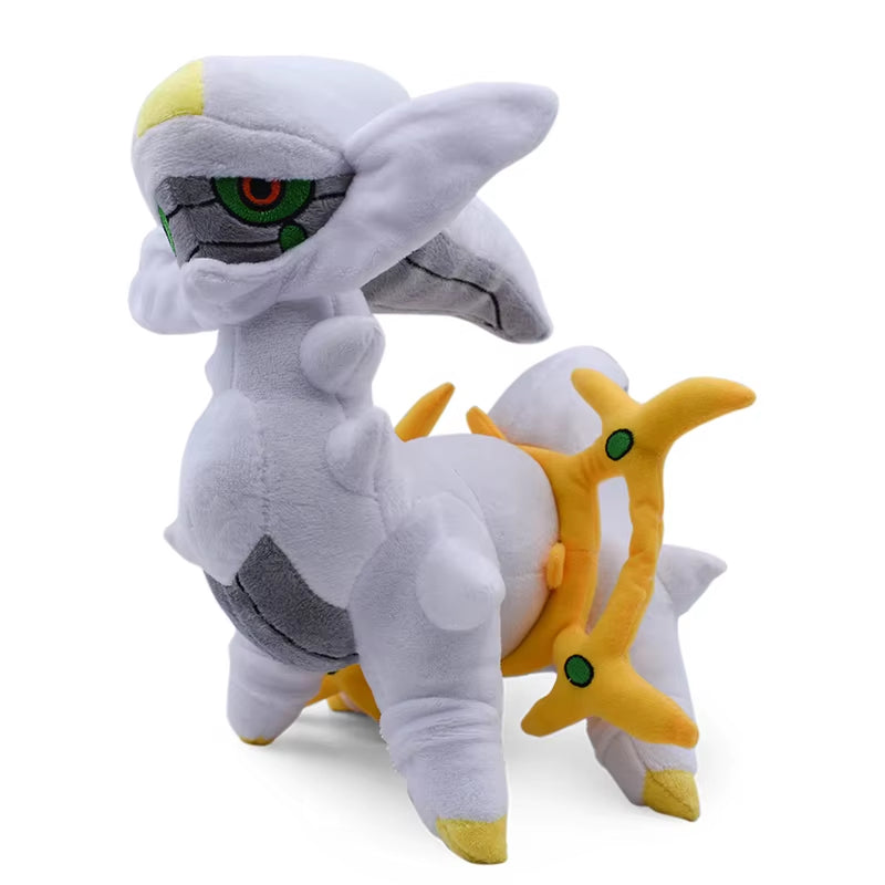 Arceus Peluche Pokemon Plush Toys Kawaii Stuffed Dolls Cartoon Cute Dolls Birthday Christmas Gift for Kids Friends Collection
