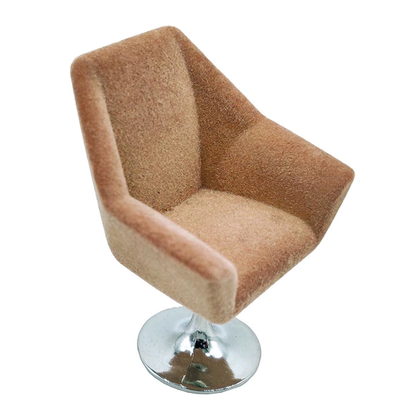 1:12 Doll House Decoration Armchair, Modern Cute Chair Dollhouse Furniture Miniature Model for Model Lovers Gift