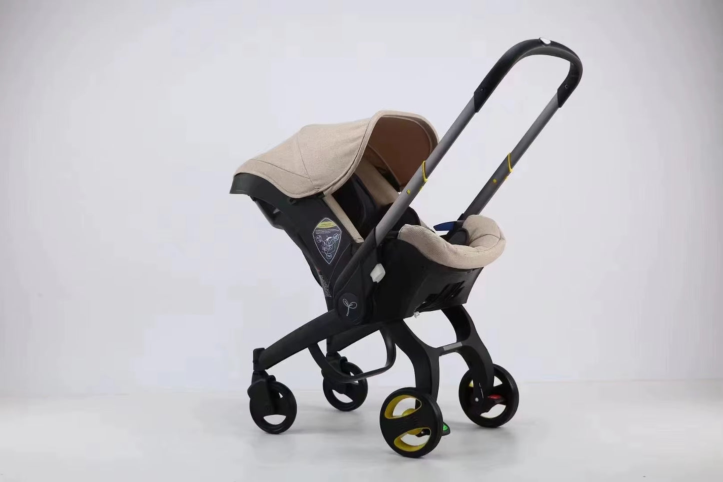 Baby Stroller 3 in 1 Pram Carriages for Newborn Lightweight Buggy Travel System Multi-Function Cart