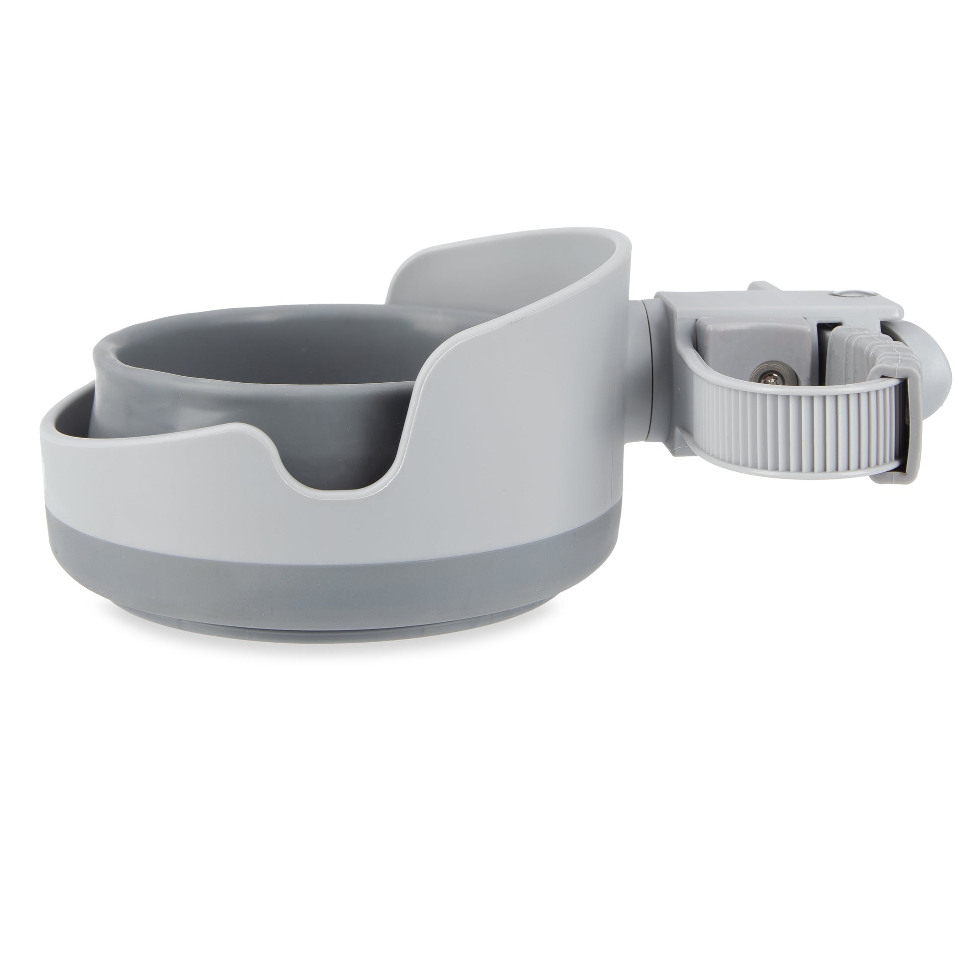 Collapsible Stroller Bottle and Cup Holder, Gray