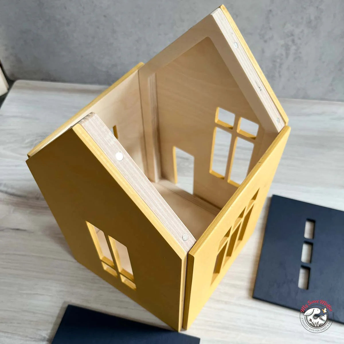 Magnetic Wooden Doll House, Large