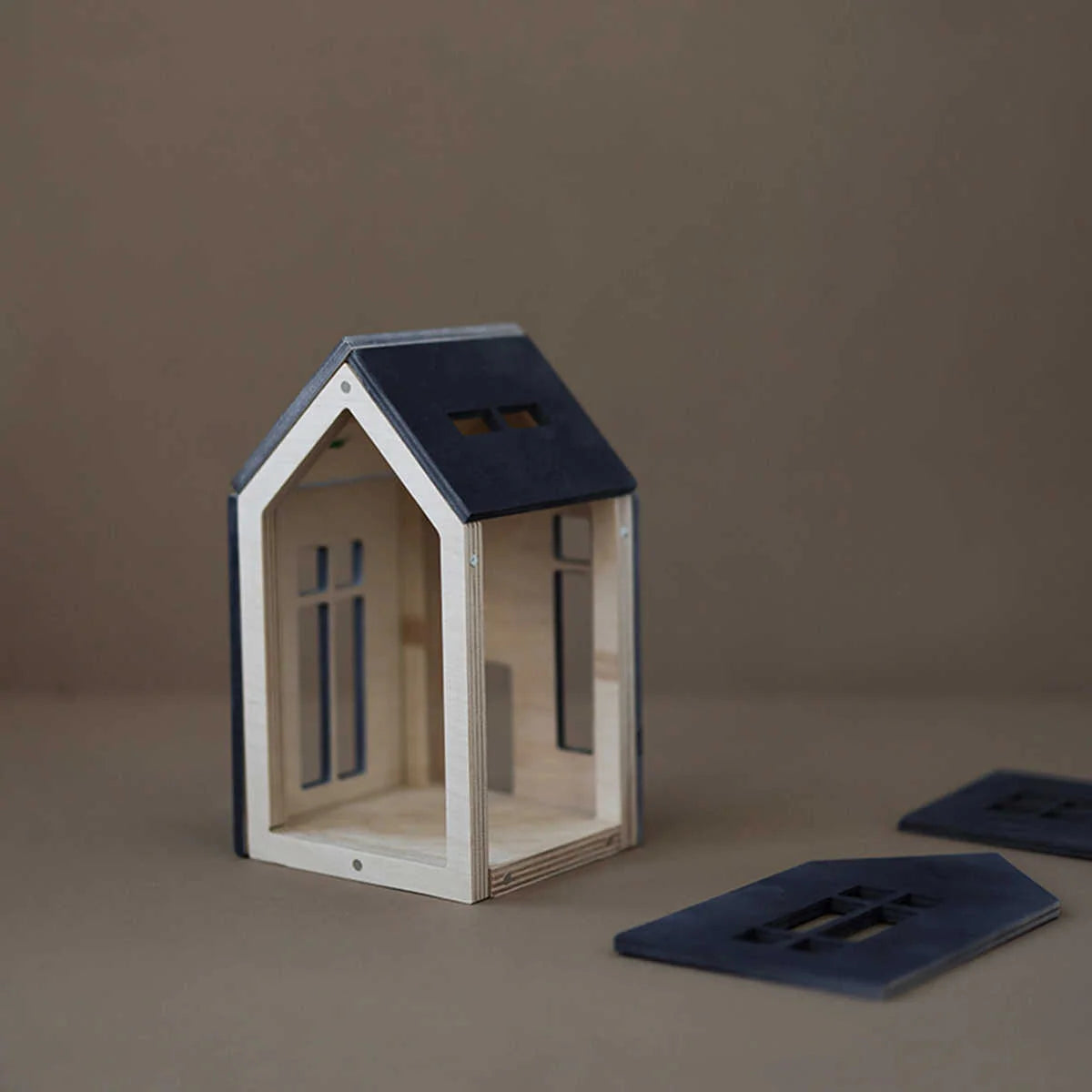 Magnetic Wooden Doll House, Medium