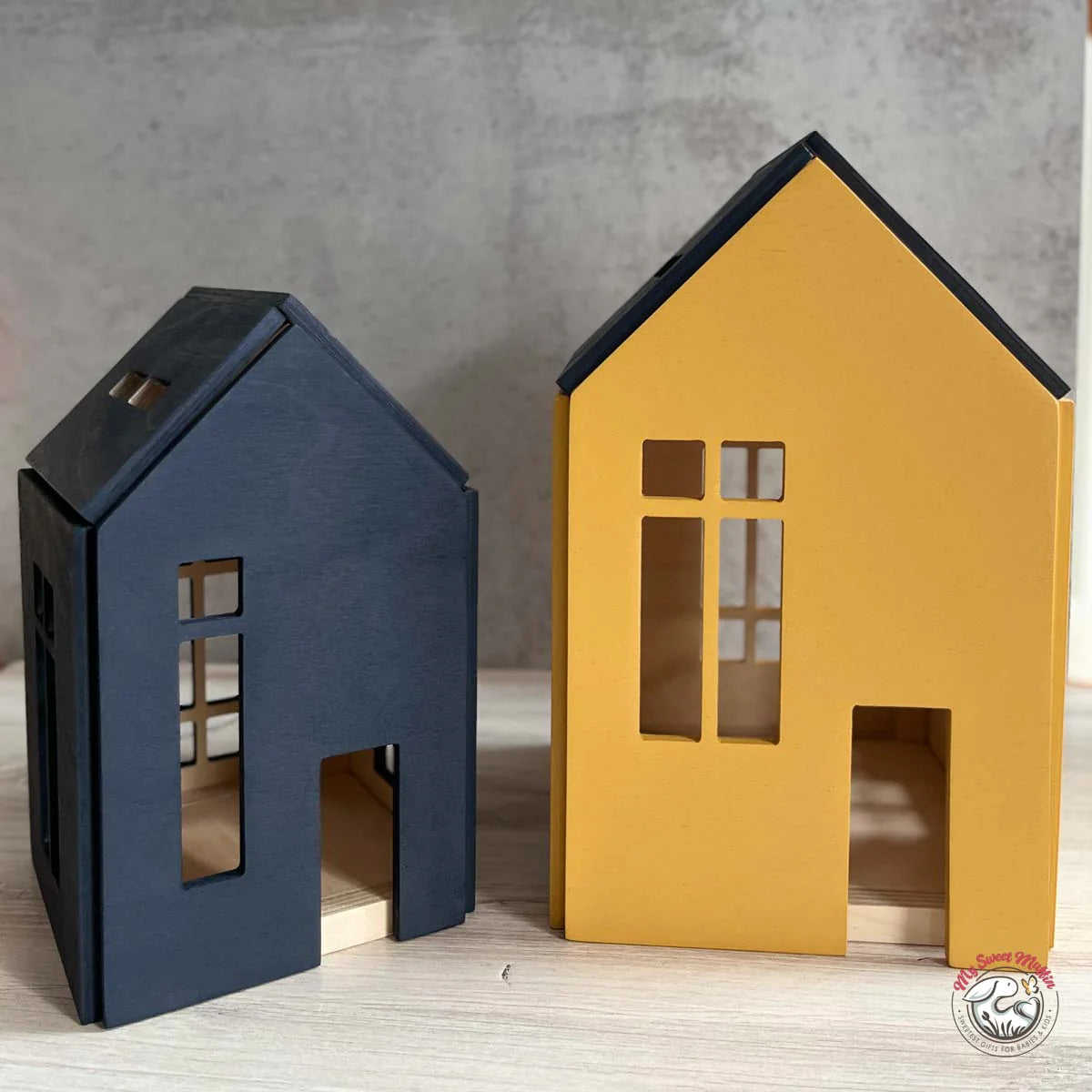 Magnetic Wooden Doll House, Large