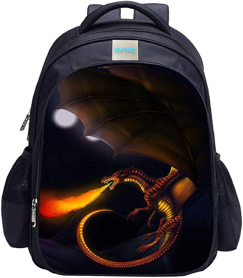 Dragon Backpack for Boys School Kids Bookbag (26L)
