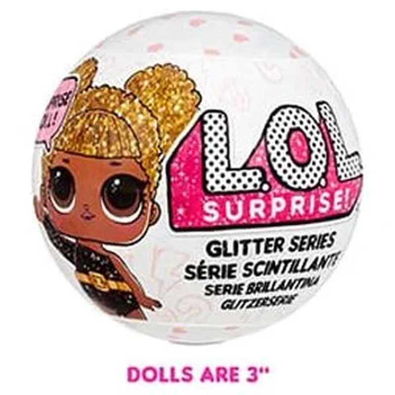 LOL Surprise Glitter 3Pk-Style 3, Great Gift for Kids Ages 4 5 6+