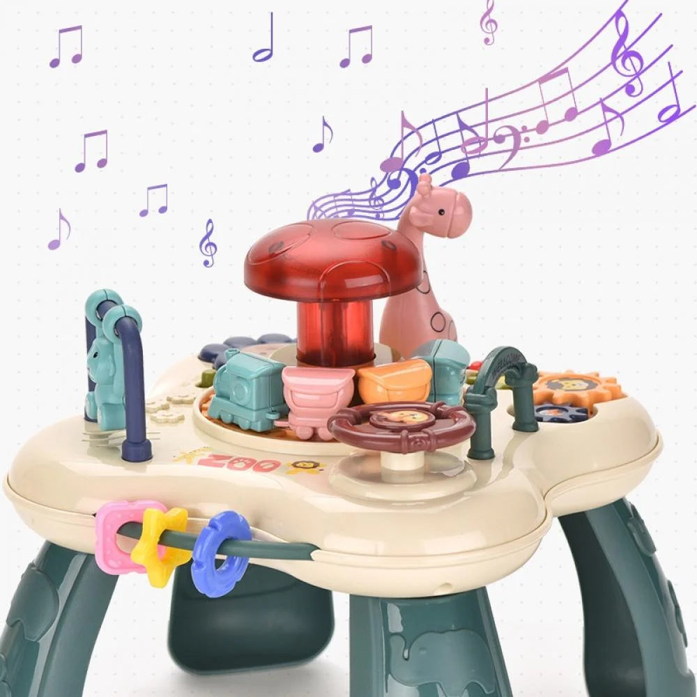 Baby Toys Musical Activity Table for 1 2 3 Year Old Boys Girls Gifts Toddler Infant Educational Learing Toys