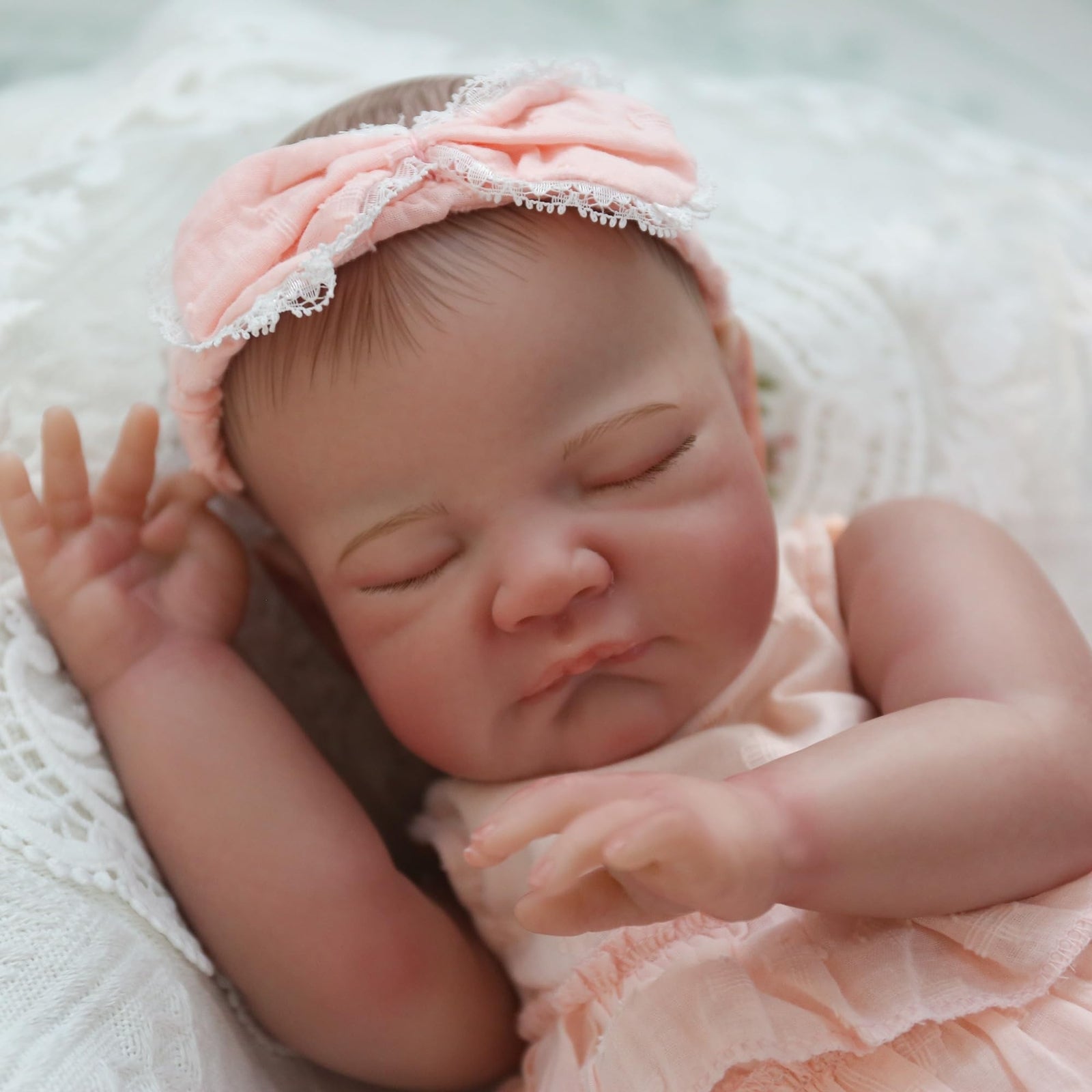 WOOROY Realistic Reborn Baby Dolls August - 20 Inch Lifelike Newborn Sleeping...