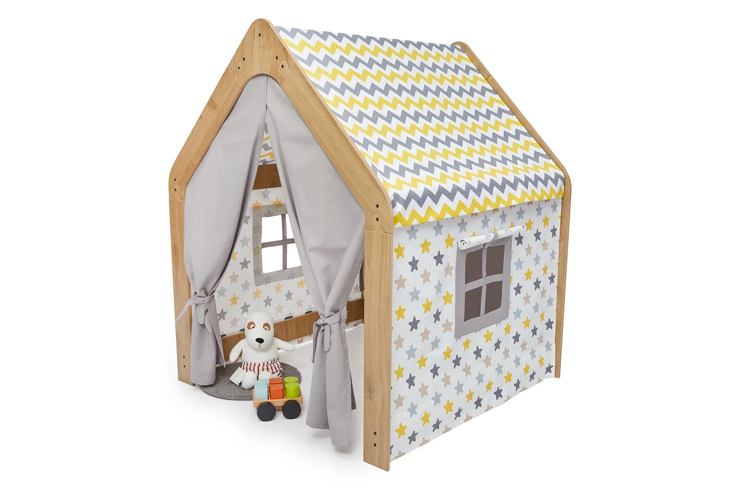 Kids Play House Tent, Montessori Play Tent, Indoor Playhouse, Naturel Playhouse, Play House for Toddlers