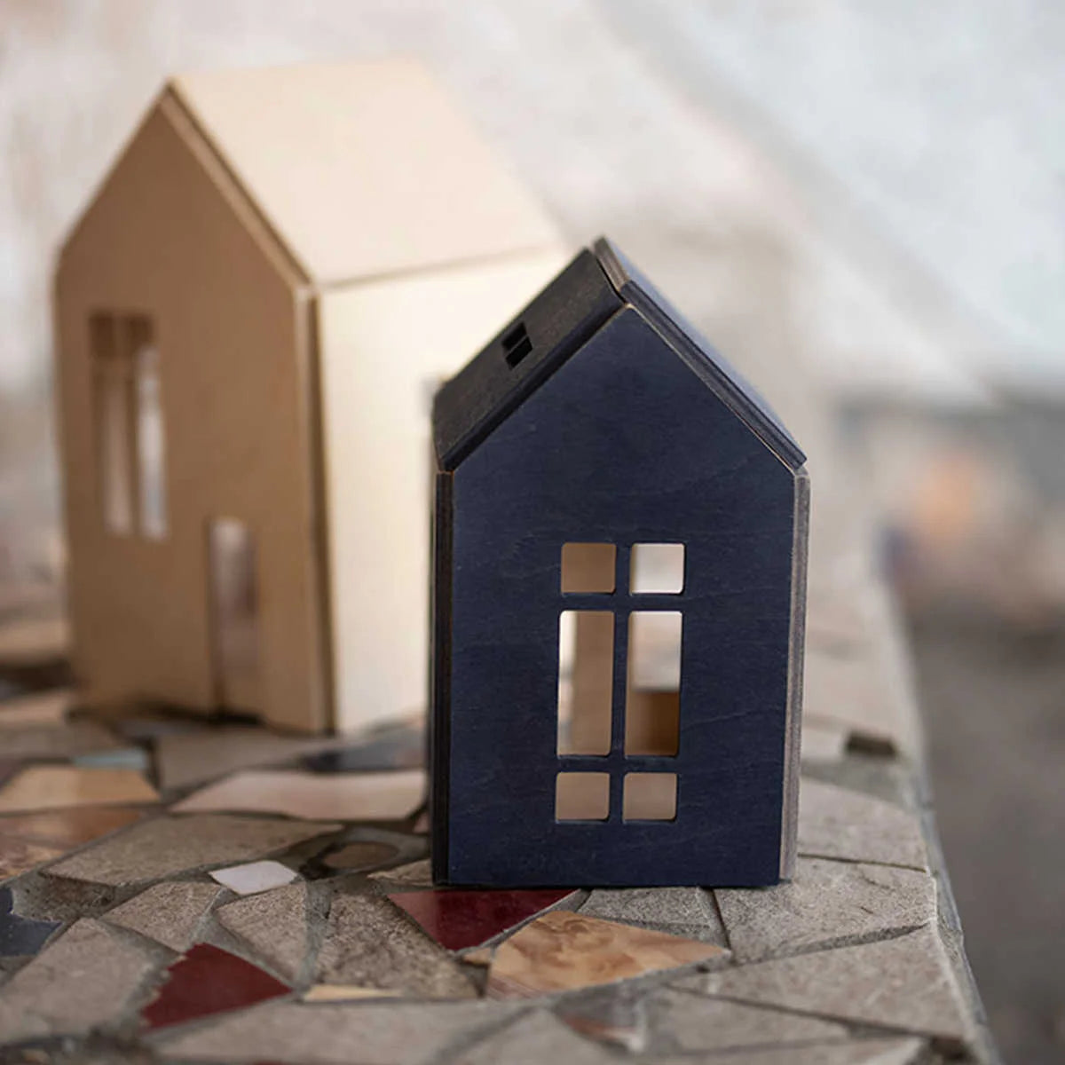 Magnetic Wooden Doll House, Medium