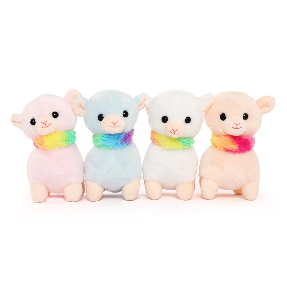 14.5" Sheep Stuffed Animal Mommy Sheep with 4 Baby Plush Toys