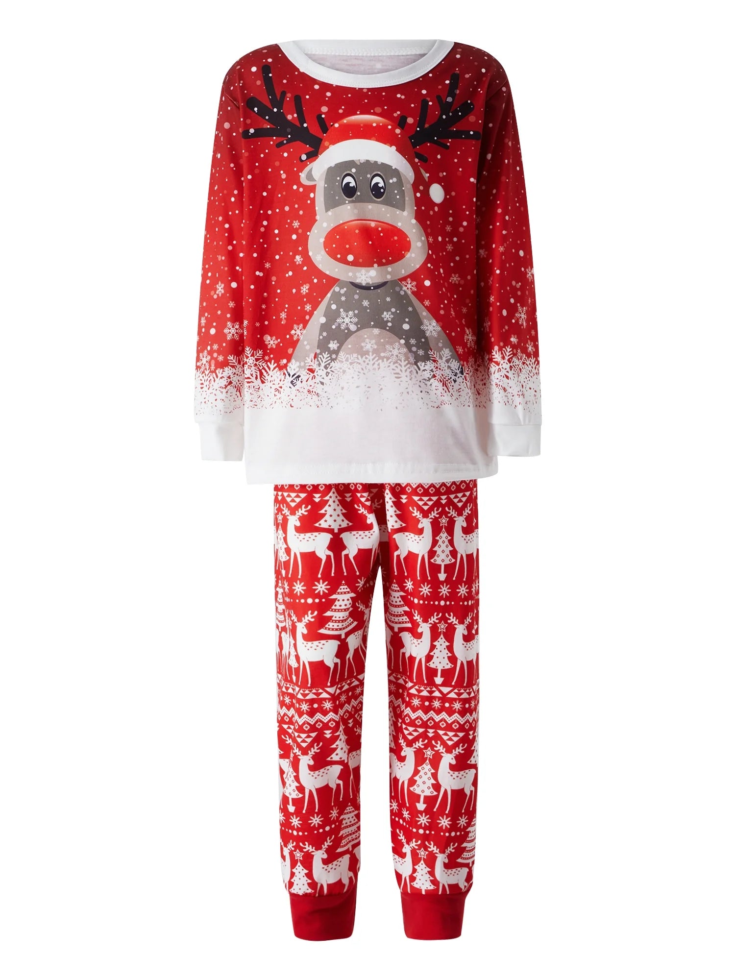 Family Christmas Pjs Matching Sets Women Men Xmas Matching Pajamas for Adults Kids Holiday Xmas Sleepwear Set