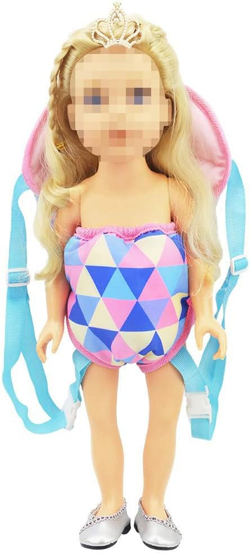 Baby Doll Carrier Doll Backpack Carrier for American Dolls 15 Inch to 18 Inch Dolls