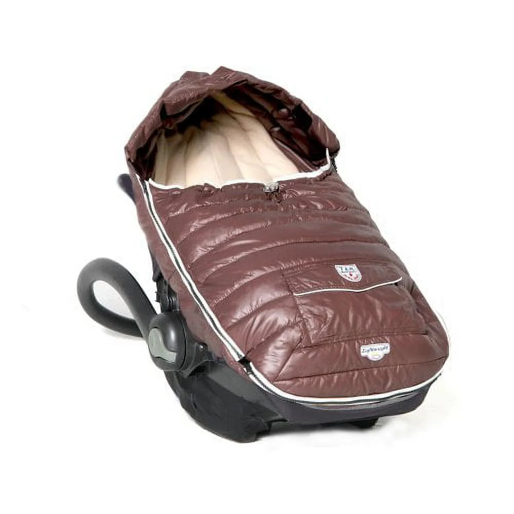 Baby Shield Extendable Bunting Bag for Strollers, Marron Glace, Small