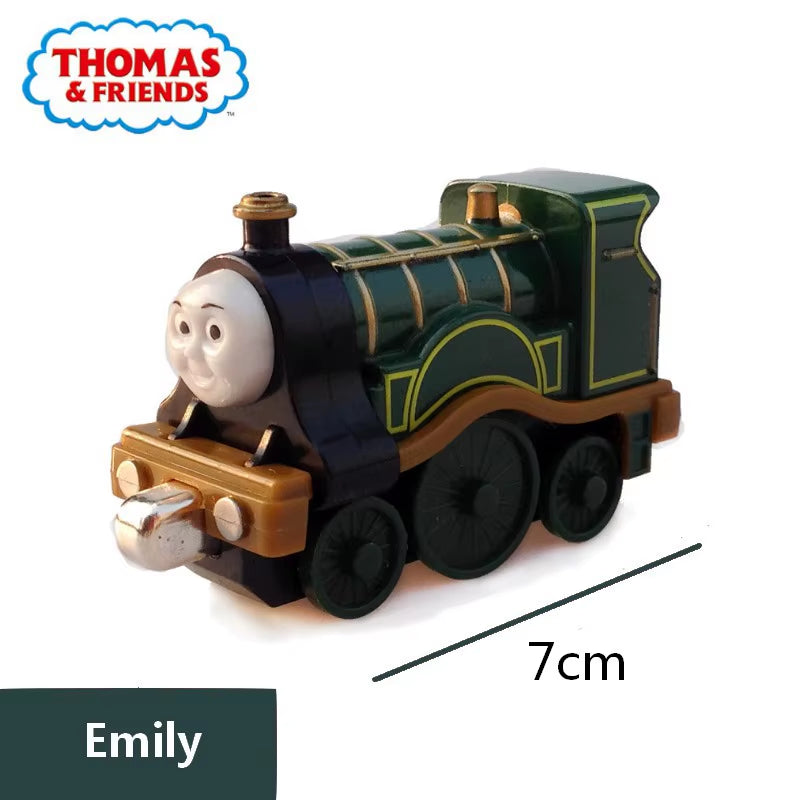 Original Thomas and Friends Lady Percy Mike Rosie Edward Donald Gorden Emily Oil Tank Truck Carriages Metal1:43Train Kids Boytoy
