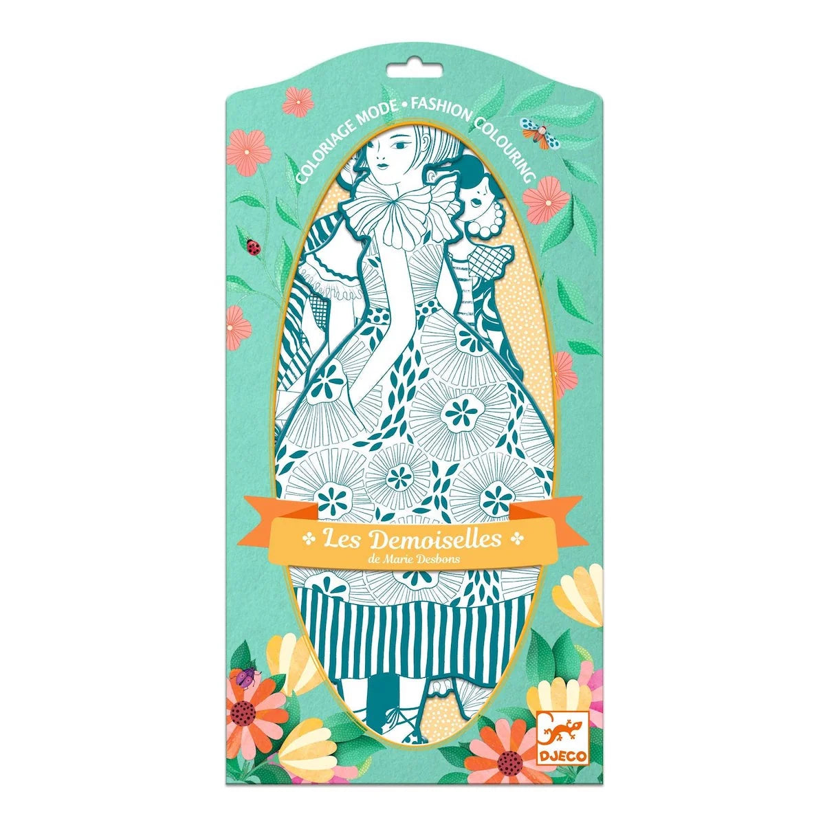 Demoiselle Coloring Paper Dolls